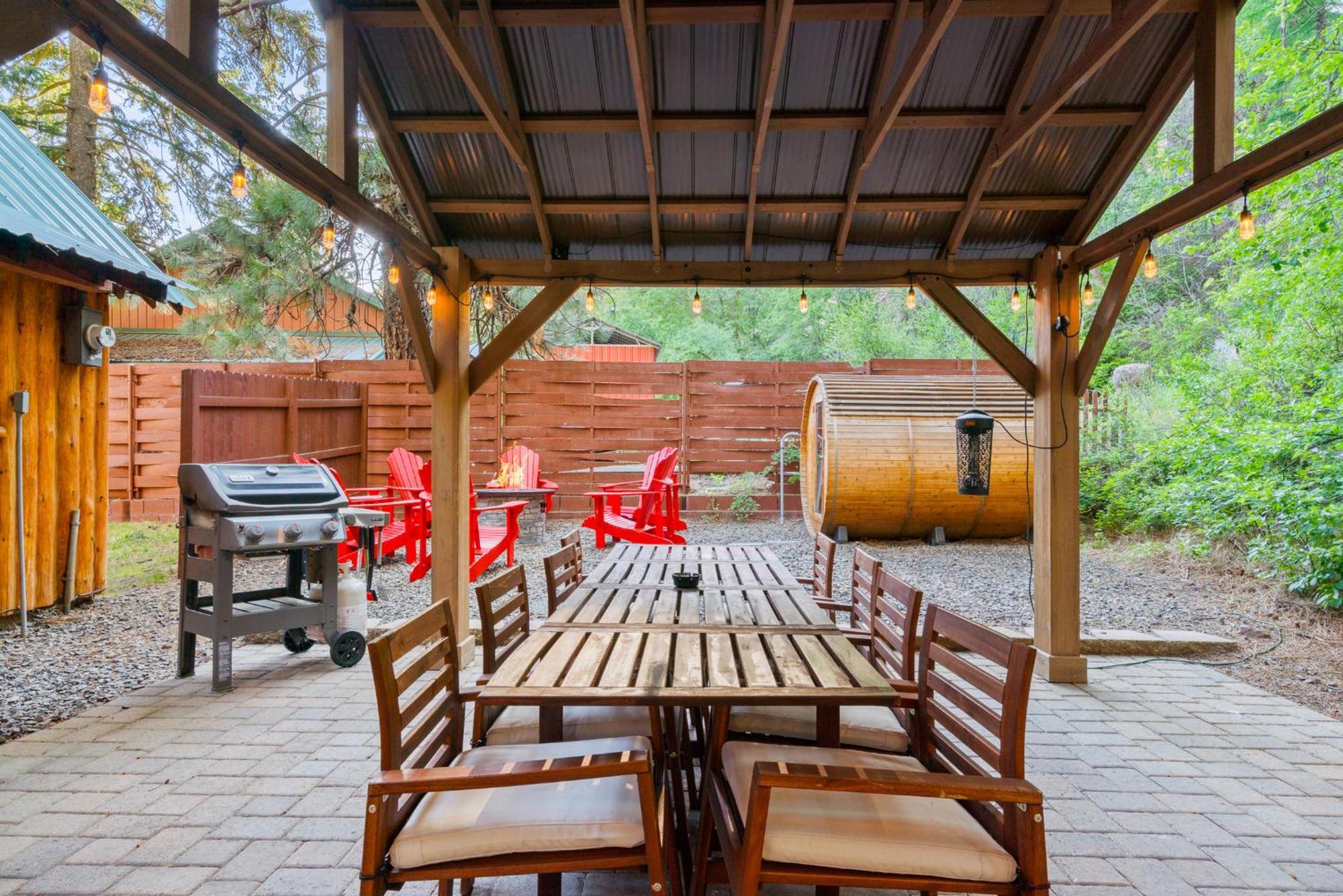 White Pass Log Cabin Luxury Retreat Rimrock Extérieur photo