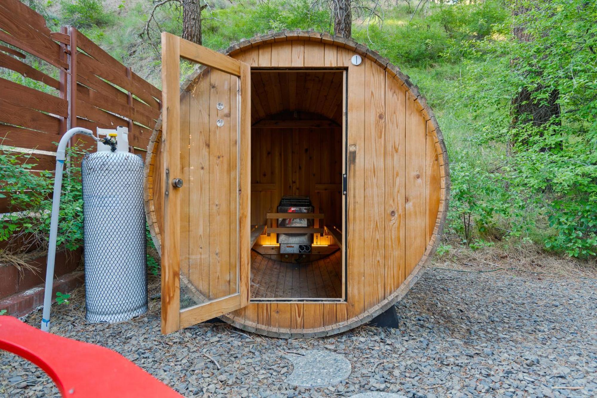 White Pass Log Cabin Luxury Retreat Rimrock Extérieur photo
